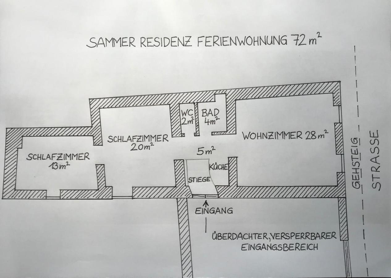 Sammer Residenz, Breitenbrunn Am Neusiedlersee Exteriör bild